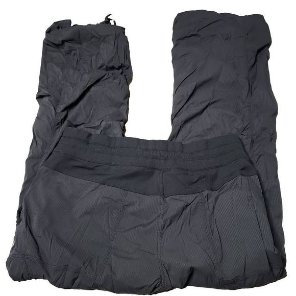 Lululemon lined dance studio pant black adjustable drawcor ankle 31" - Picture 6 of 13